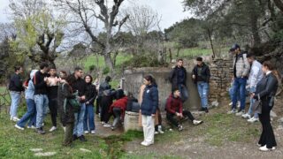 Sortie pedagogique au site patrimoniale Ibarissen au profit des etudiants du palier licence 1 Architecture le 07 mars 2023202