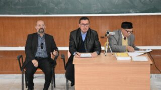 Celebration de la journee national du savoir par le departement d architecture le 16 avril2023 au campus d El kseur01 1