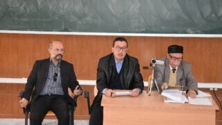 Celebration de la journee national du savoir par le departement d architecture le 16 avril2023 au campus d El kseur02