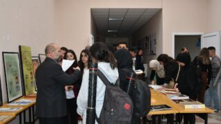 Celebration de la journee national du savoir par le departement d architecture le 16 avril2023 au campus d El kseur100