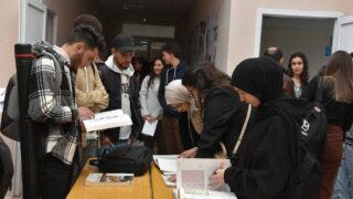 Celebration de la journee national du savoir par le departement d architecture le 16 avril2023 au campus d El kseur101