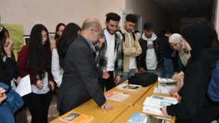 Celebration de la journee national du savoir par le departement d architecture le 16 avril2023 au campus d El kseur103