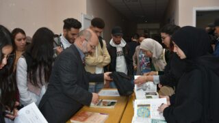 Celebration de la journee national du savoir par le departement d architecture le 16 avril2023 au campus d El kseur104