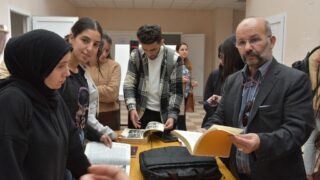 Celebration de la journee national du savoir par le departement d architecture le 16 avril2023 au campus d El kseur110