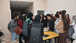 Celebration de la journee national du savoir par le departement d architecture le 16 avril2023 au campus d El kseur117