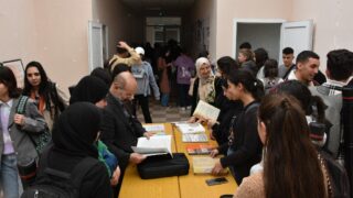 Celebration de la journee national du savoir par le departement d architecture le 16 avril2023 au campus d El kseur118