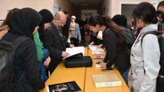 Celebration de la journee national du savoir par le departement d architecture le 16 avril2023 au campus d El kseur119