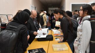 Celebration de la journee national du savoir par le departement d architecture le 16 avril2023 au campus d El kseur120