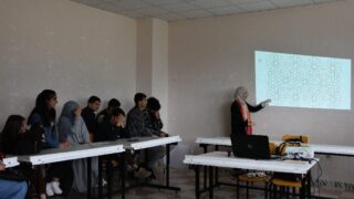 Celebration de la journee national du savoir par le departement d architecture le 16 avril2023 au campus d El kseur139