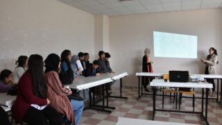 Celebration de la journee national du savoir par le departement d architecture le 16 avril2023 au campus d El kseur141