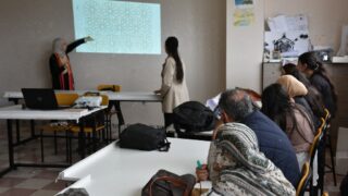 Celebration de la journee national du savoir par le departement d architecture le 16 avril2023 au campus d El kseur148