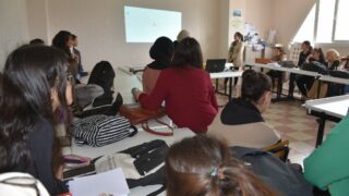 Celebration de la journee national du savoir par le departement d architecture le 16 avril2023 au campus d El kseur153