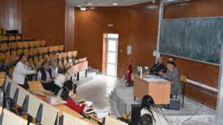 Celebration de la journee national du savoir par le departement d architecture le 16 avril2023 au campus d El kseur33