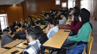 Celebration de la journee national du savoir par le departement d architecture le 16 avril2023 au campus d El kseur43