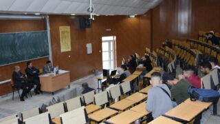 Celebration de la journee national du savoir par le departement d architecture le 16 avril2023 au campus d El kseur44