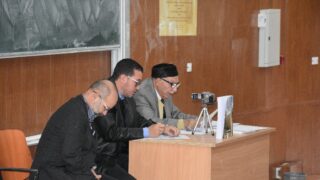 Celebration de la journee national du savoir par le departement d architecture le 16 avril2023 au campus d El kseur49