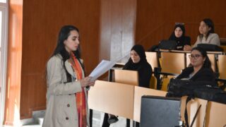 Celebration de la journee national du savoir par le departement d architecture le 16 avril2023 au campus d El kseur50