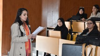 Celebration de la journee national du savoir par le departement d architecture le 16 avril2023 au campus d El kseur51