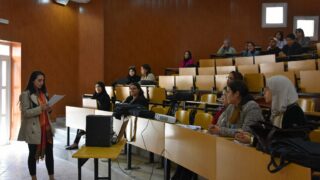 Celebration de la journee national du savoir par le departement d architecture le 16 avril2023 au campus d El kseur52