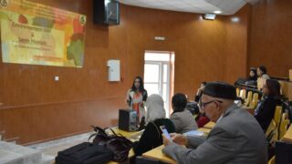 Celebration de la journee national du savoir par le departement d architecture le 16 avril2023 au campus d El kseur57