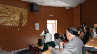 Celebration de la journee national du savoir par le departement d architecture le 16 avril2023 au campus d El kseur58