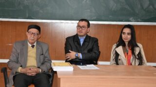 Celebration de la journee national du savoir par le departement d architecture le 16 avril2023 au campus d El kseur72