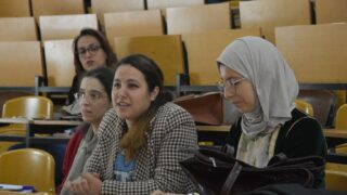 Celebration de la journee national du savoir par le departement d architecture le 16 avril2023 au campus d El kseur76