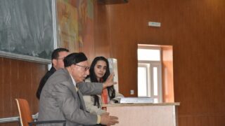 Celebration de la journee national du savoir par le departement d architecture le 16 avril2023 au campus d El kseur78