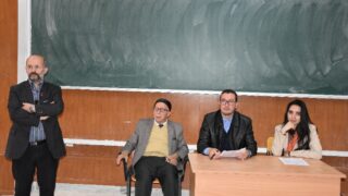 Celebration de la journee national du savoir par le departement d architecture le 16 avril2023 au campus d El kseur83