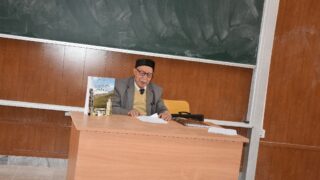 Celebration de la journee national du savoir par le departement d architecture le 16 avril2023 au campus d El kseur84