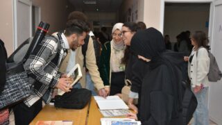 Celebration de la journee national du savoir par le departement d architecture le 16 avril2023 au campus d El kseur91