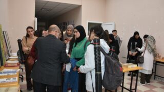 Celebration de la journee national du savoir par le departement d architecture le 16 avril2023 au campus d El kseur97