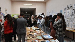 Célébration de la journée nationale de l’étudiant. 13 Celebration de la journee national de letudiant par le departement d architecture jeudi 18mai au campus d El kseur.015 1
