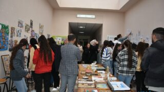 Célébration de la journée nationale de l’étudiant. 14 Celebration de la journee national de letudiant par le departement d architecture jeudi 18mai au campus d El kseur.016 1