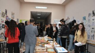 Célébration de la journée nationale de l’étudiant. 15 Celebration de la journee national de letudiant par le departement d architecture jeudi 18mai au campus d El kseur.017 1