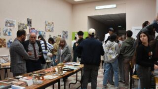 Célébration de la journée nationale de l’étudiant. 19 Celebration de la journee national de letudiant par le departement d architecture jeudi 18mai au campus d El kseur.021 1