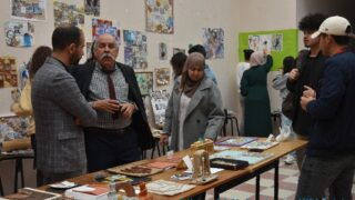 Célébration de la journée nationale de l’étudiant. 20 Celebration de la journee national de letudiant par le departement d architecture jeudi 18mai au campus d El kseur.022 1