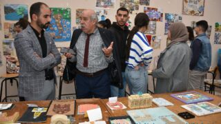 Célébration de la journée nationale de l’étudiant. 21 Celebration de la journee national de letudiant par le departement d architecture jeudi 18mai au campus d El kseur.024 1