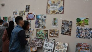 Célébration de la journée nationale de l’étudiant. 22 Celebration de la journee national de letudiant par le departement d architecture jeudi 18mai au campus d El kseur.026 1