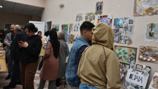 Célébration de la journée nationale de l’étudiant. 23 Celebration de la journee national de letudiant par le departement d architecture jeudi 18mai au campus d El kseur.027 1