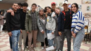 Célébration de la journée nationale de l’étudiant. 35 Celebration de la journee national de letudiant par le departement d architecture jeudi 18mai au campus d El kseur.039 1