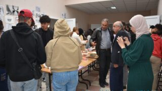 Célébration de la journée nationale de l’étudiant. 38 Celebration de la journee national de letudiant par le departement d architecture jeudi 18mai au campus d El kseur.042 1