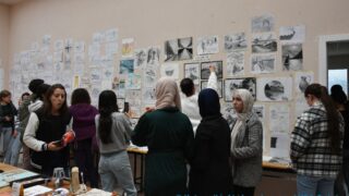 Célébration de la journée nationale de l’étudiant. 48 Celebration de la journee national de letudiant par le departement d architecture jeudi 18mai au campus d El kseur.053 1