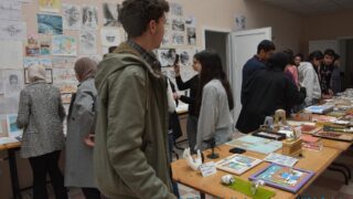 Célébration de la journée nationale de l’étudiant. 52 Celebration de la journee national de letudiant par le departement d architecture jeudi 18mai au campus d El kseur.057 1