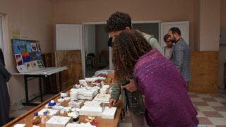 Célébration de la journée nationale de l’étudiant. 56 Celebration de la journee national de letudiant par le departement d architecture jeudi 18mai au campus d El kseur.061 1