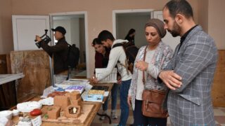 Célébration de la journée nationale de l’étudiant. 57 Celebration de la journee national de letudiant par le departement d architecture jeudi 18mai au campus d El kseur.062 1