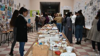 Célébration de la journée nationale de l’étudiant. 58 Celebration de la journee national de letudiant par le departement d architecture jeudi 18mai au campus d El kseur.063 1