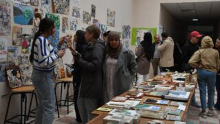 Célébration de la journée nationale de l’étudiant. 64 Celebration de la journee national de letudiant par le departement d architecture jeudi 18mai au campus d El kseur.069 1