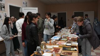 Célébration de la journée nationale de l’étudiant. 66 Celebration de la journee national de letudiant par le departement d architecture jeudi 18mai au campus d El kseur.071 1