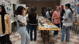 Célébration de la journée nationale de l’étudiant. 67 Celebration de la journee national de letudiant par le departement d architecture jeudi 18mai au campus d El kseur.072 1